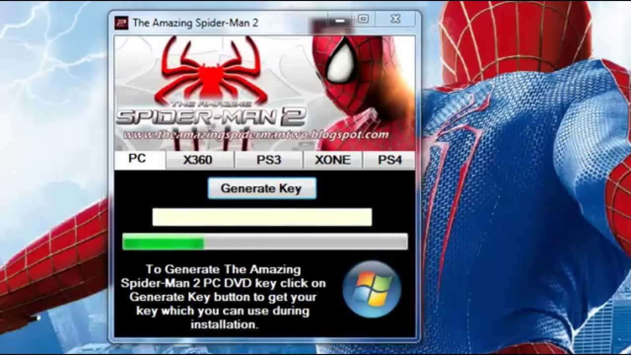 License key for marvel spider man pc download